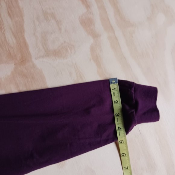 VICTORIA"S SECRET PINK MEDIUM BURGUNDY SEQUIM LONG SLEEVE T-SHIRT - Picture 3 of 8